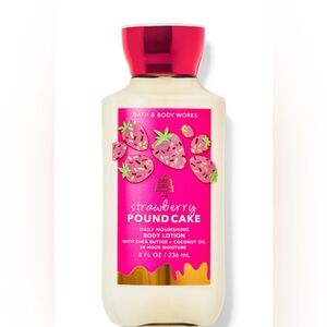 Bath and Body works Strawberry Pound Cake Daily Nourishing Body Lotion
